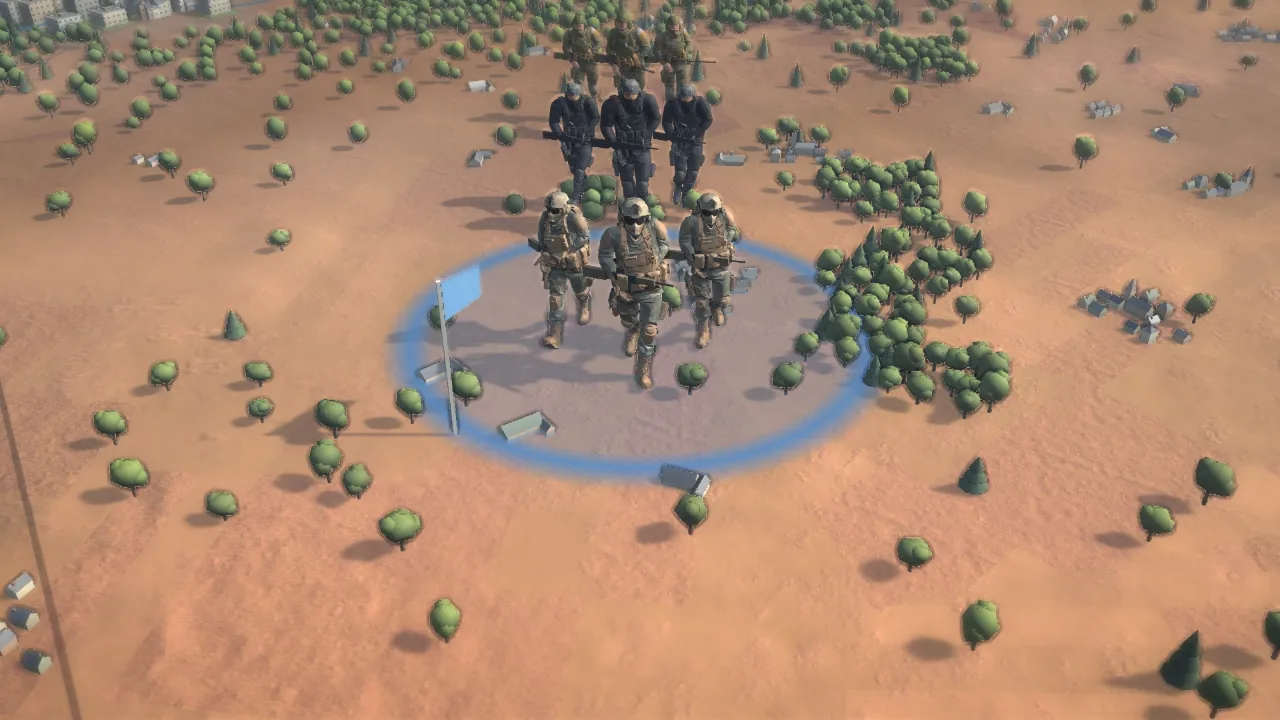 infantry close