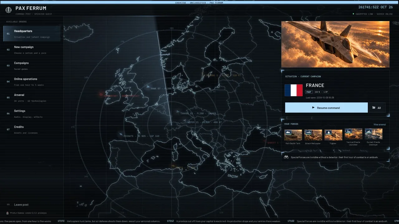 The command room